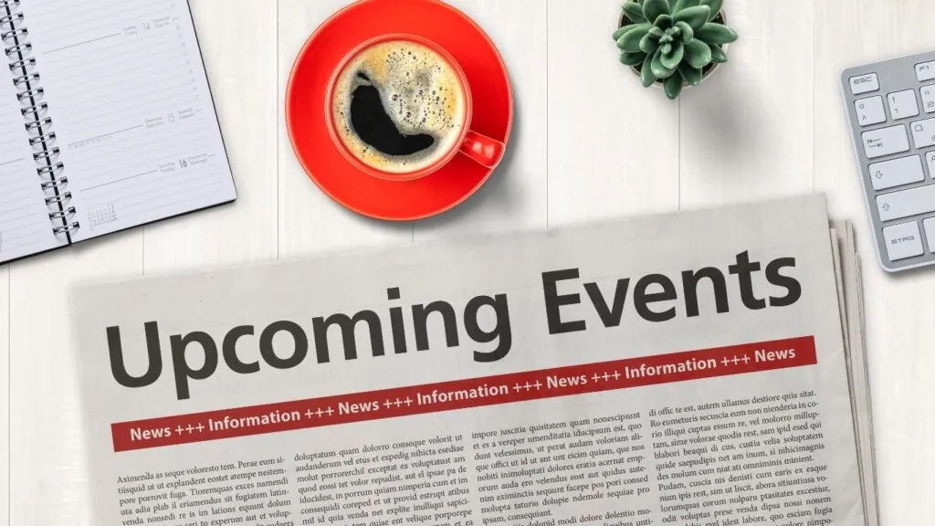 Planning a coffee machine hire booking on a calendar